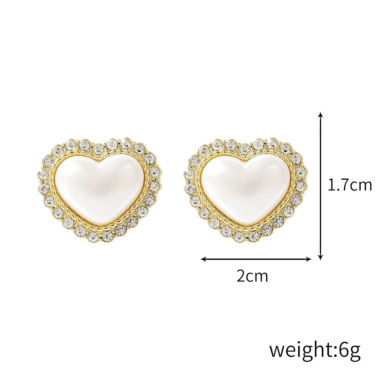 Vintage Punk Baroque Pearl Earrings