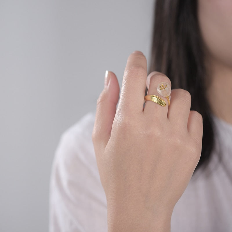 Lily of the Valley Flower Rings