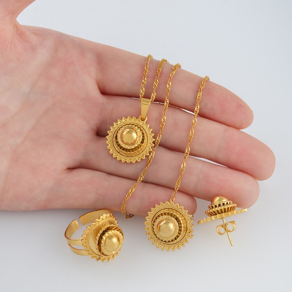 Gold Color small Jewellery Set