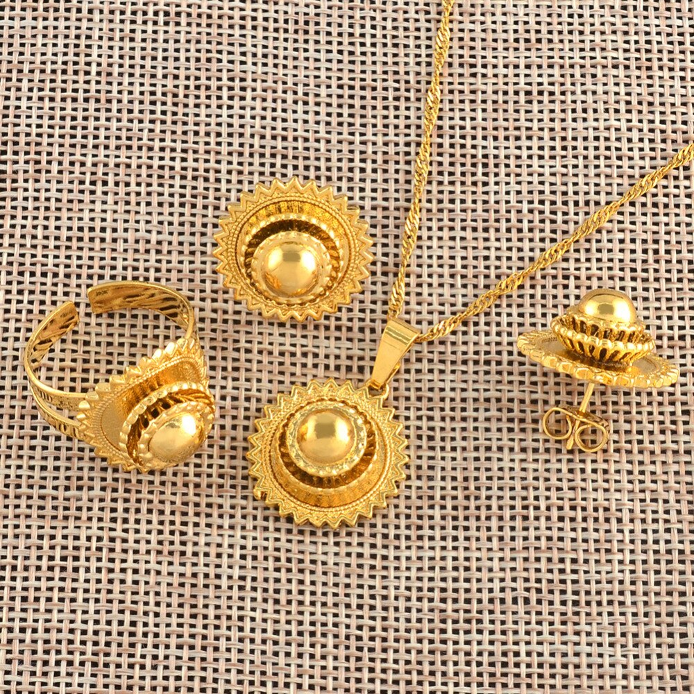 Gold Color small Jewellery Set