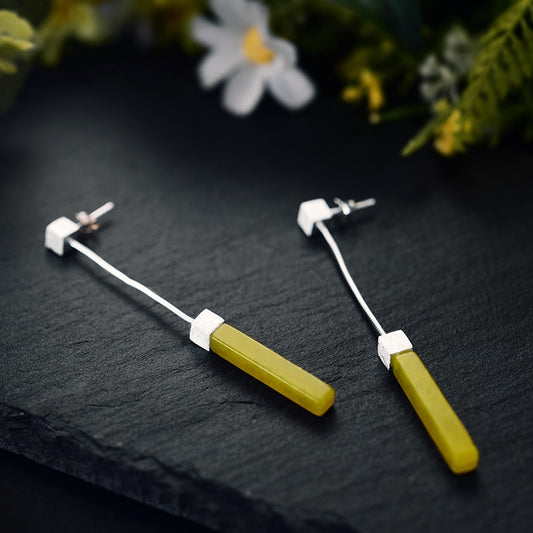 Minimalism Square Dangle Earrings