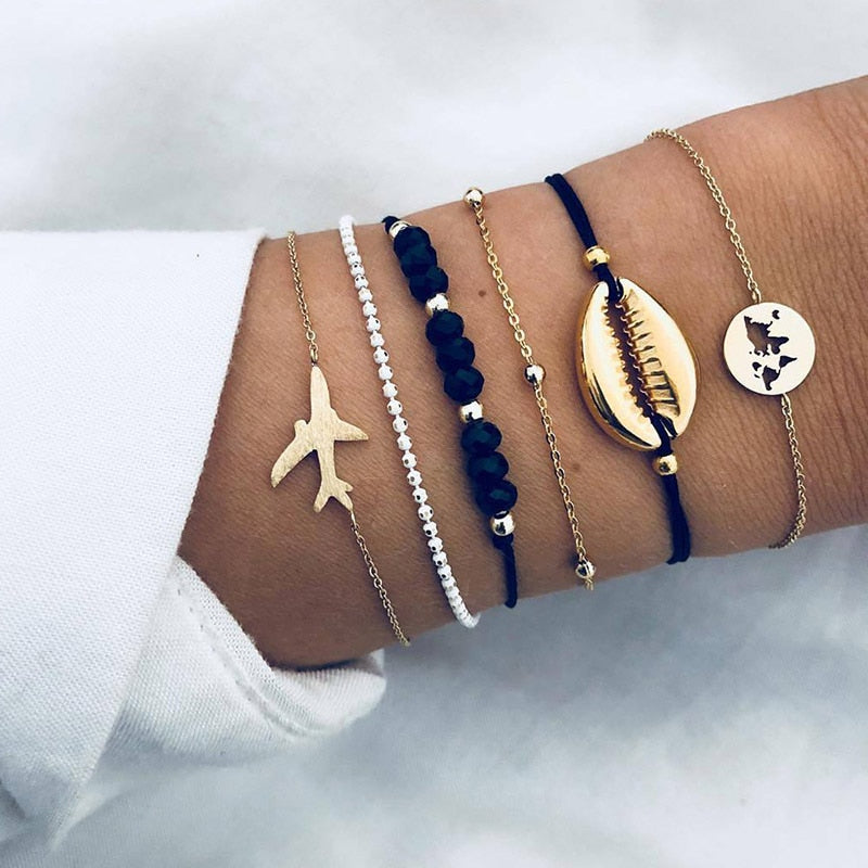 Amazon.com: SofiaCreations Beaded Bracelets for Women Boho Natural Handmade  Crystal Wrap Bracelet Jewelry (African Turquoise1) : Handmade Products