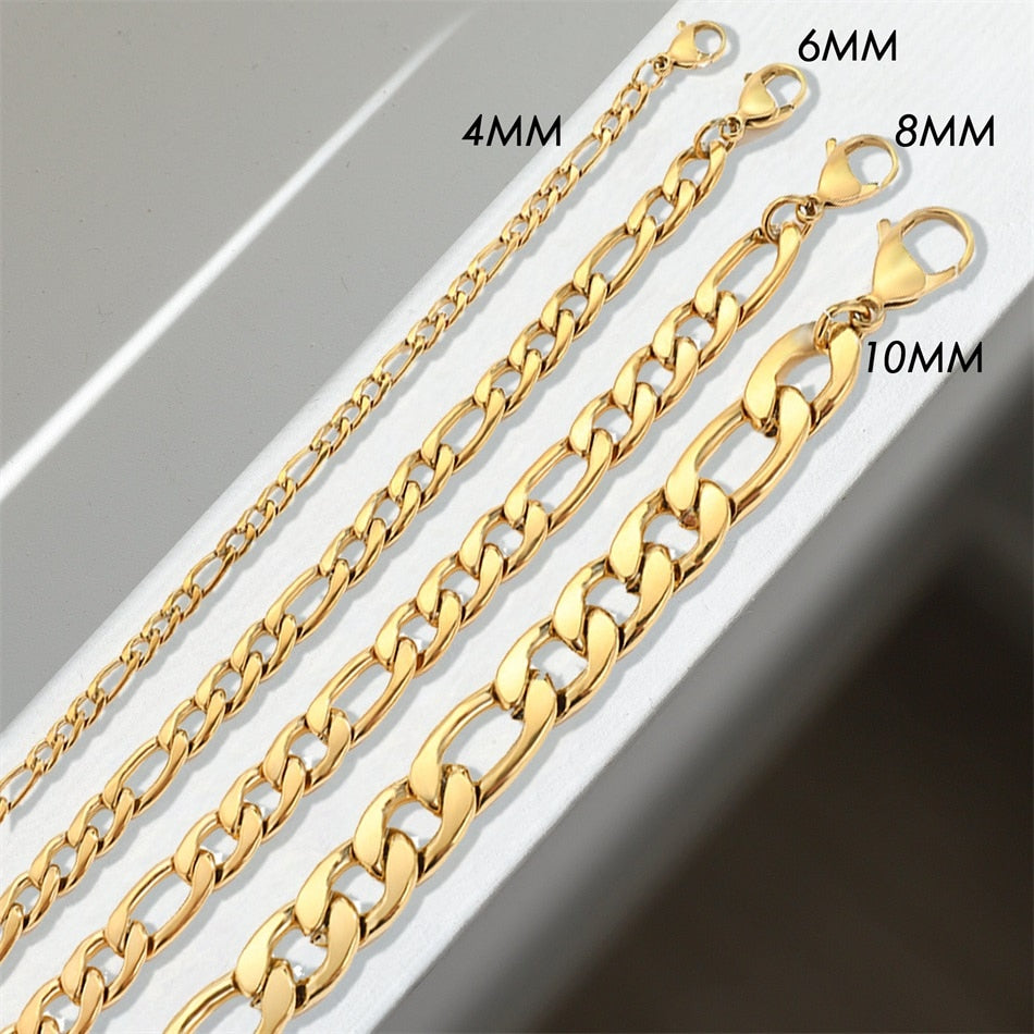 Gold Plated Chain Bracelets