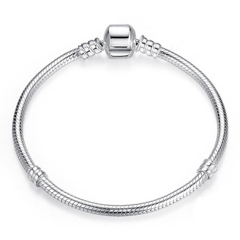 Sterling Silver Chain Bangle